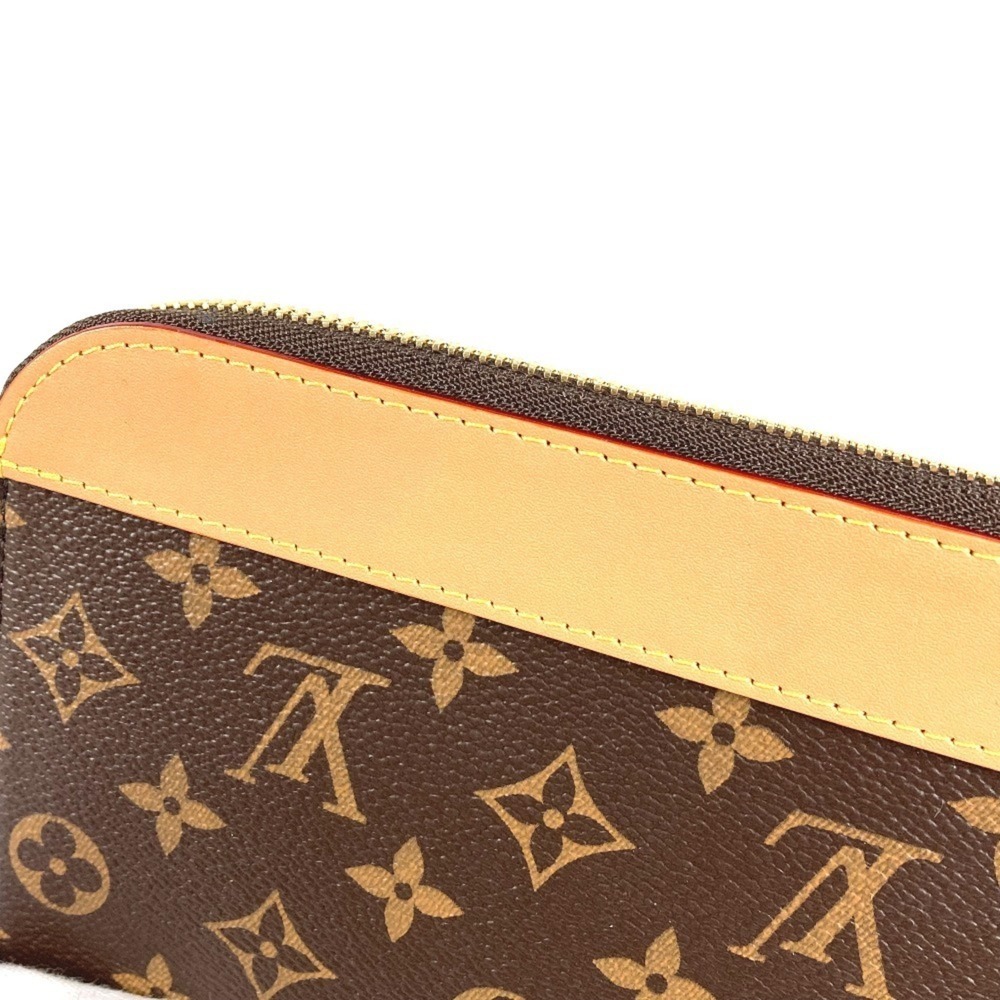 LOUIS VUITTON Authentic Brown Monogram Canvas Pochette Pouch - Picture 10 of 14